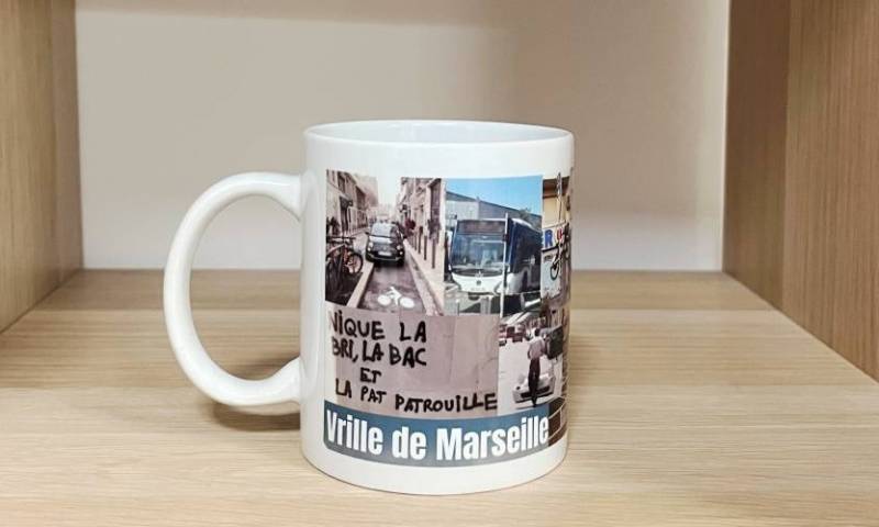 Application experte du procédé de sublimation thermique sur céramique réalisée à Marseille dans le 13004.