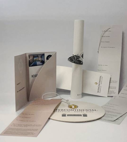 Réalisation de sous-bocks personnalisés pour les bars et restaurants d'hôtels renommés à Marseille dans le 13004.